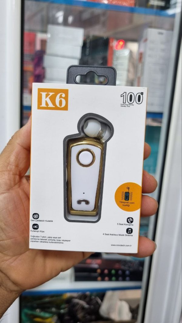 هندزفری کلیپسی مدل K6