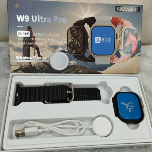 ساعت هوشمند laxasfit مدل w9 ultra pro