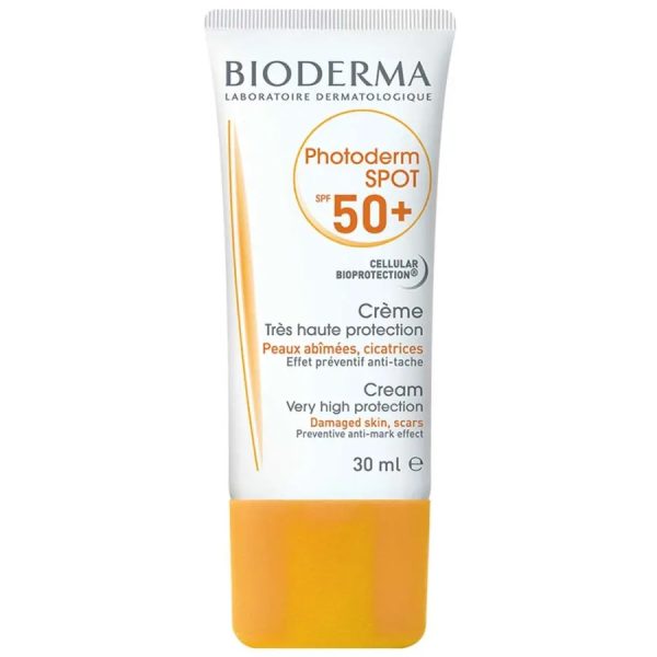 کرم ضد آفتاب بیودرما فتودرم اسپات SPF50